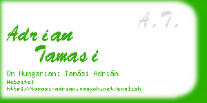 adrian tamasi business card